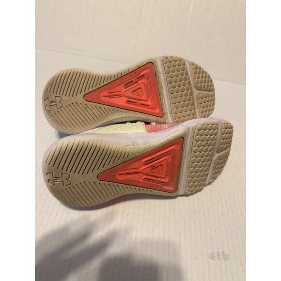 Under Armour HOVR Rise 3 Cross Trainer White Pink Women's Size 6.5 Men's 5.5 - Picture 5 of 9